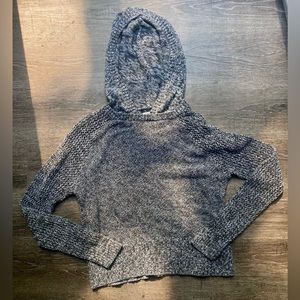 Green AE Crochet Hoodie Size XS